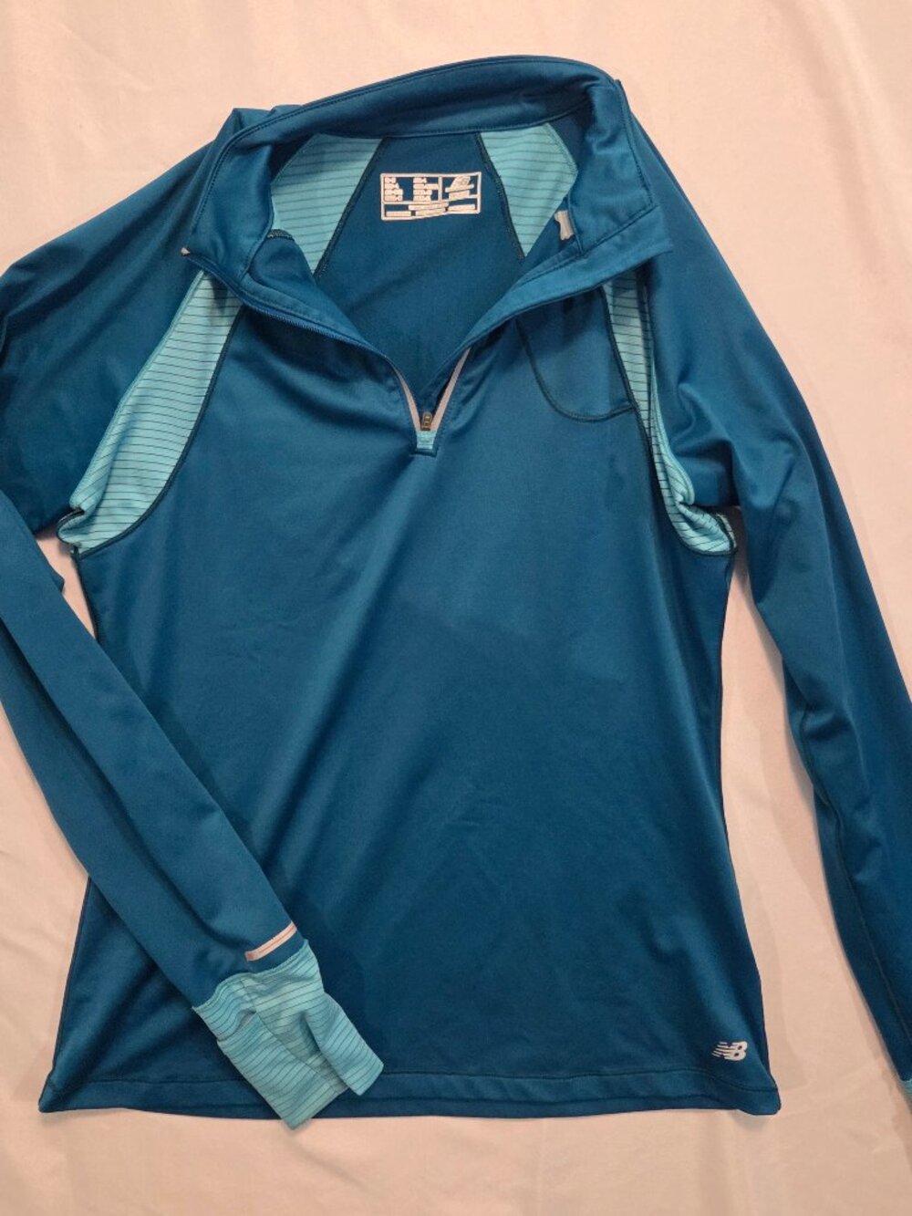 ✨ New Balance Quarter-Zip Long Sleeve Running Top | Size Large